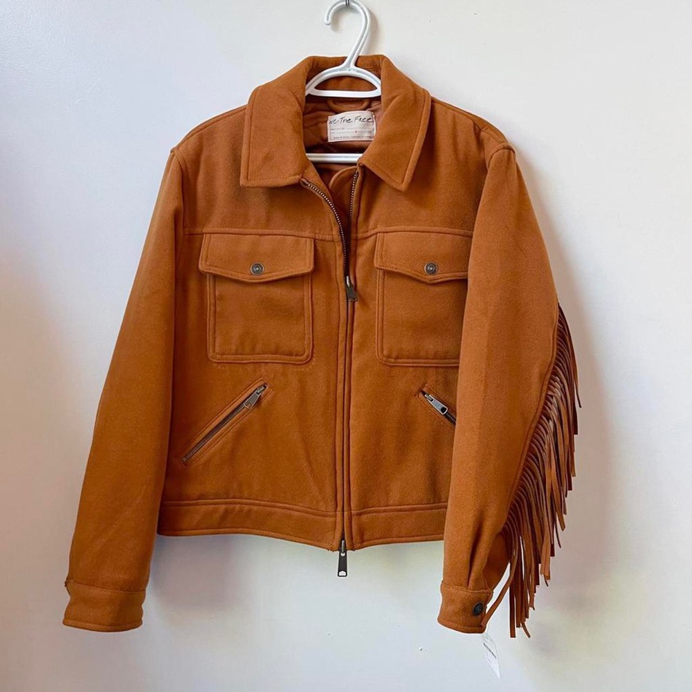 We the Free/Free People Phoenix Fringe Jacket